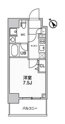 浅草橋駅 徒歩3分 5階の物件間取画像